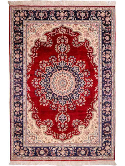 Chinese zijde Tapijt 121x186cm - Oosters Tapijt