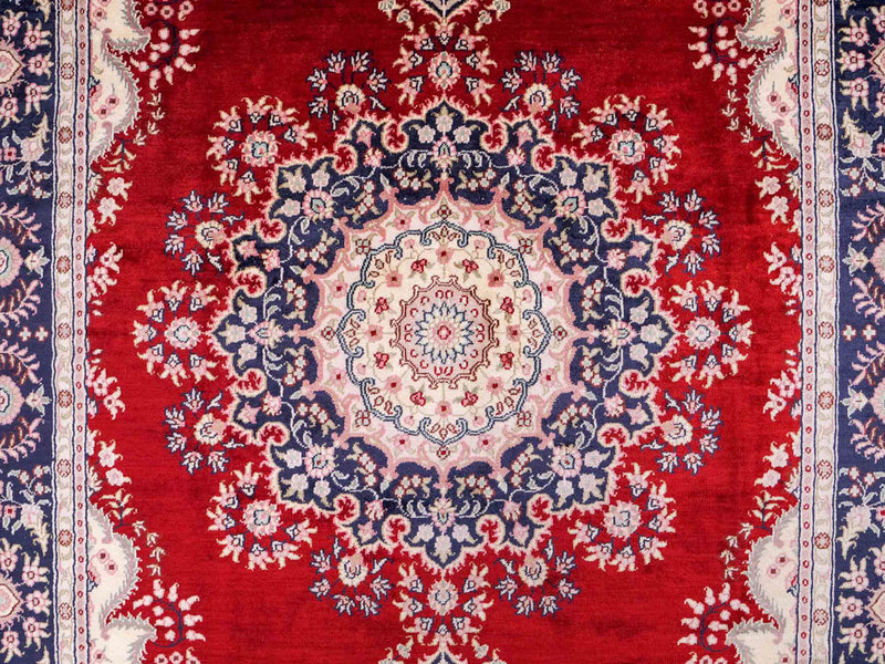 Chinese zijde Tapijt 186x121cm - Oosters Tapijt