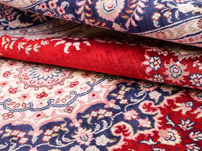 Chinese zijde Tapijt 186x121cm - Oosters Tapijt