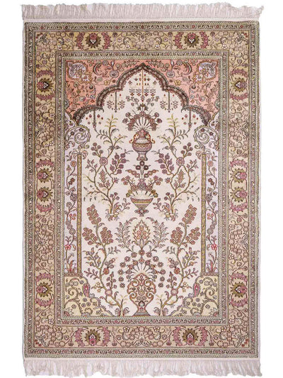Chinese zijde Tapijt 124x179cm - Oosters Tapijt