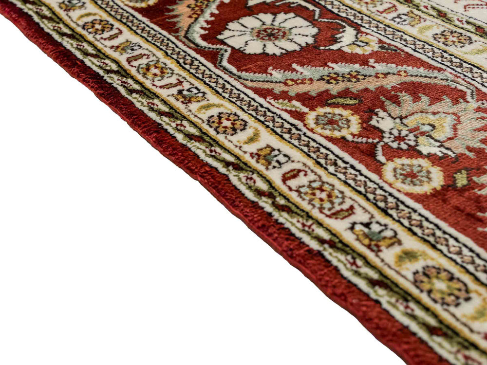Zijden tapijt - China zijde - 193 x 121 cm - beige
