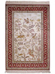 Zijden tapijt - China zijde - 183 x 126 cm - beige