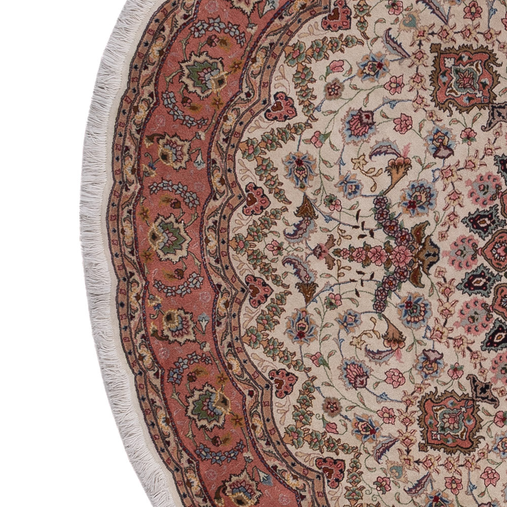 Tabriz - 50 Raj Tapijt 200x200cm - Perzisch tapijt