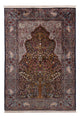 Kasjmir zijde Tapijt 185x122cm - Oosters Tapijt