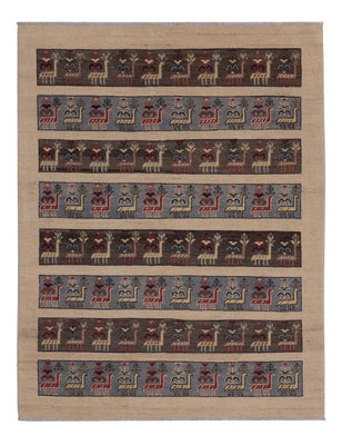 Ziegler Teppich - 195 x 145 cm - dunkelbeige