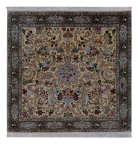 Tabriz - 50 Raj Tapijt 200x200cm - Perzisch tapijt – product image