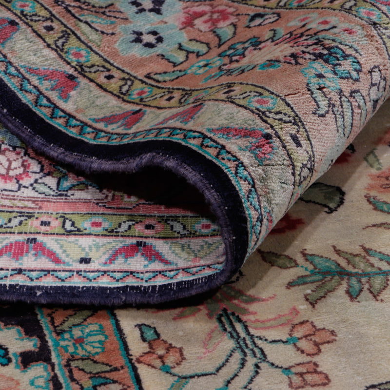 Seidenteppich - Kaschmir Seide - 178 x 123 cm - beige