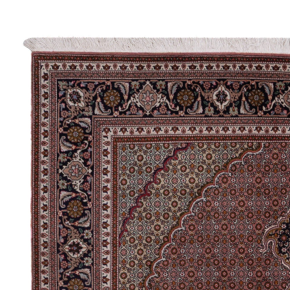 Perzisch tapijt - Tabriz - Royal - 200 x 150 cm - donker beige