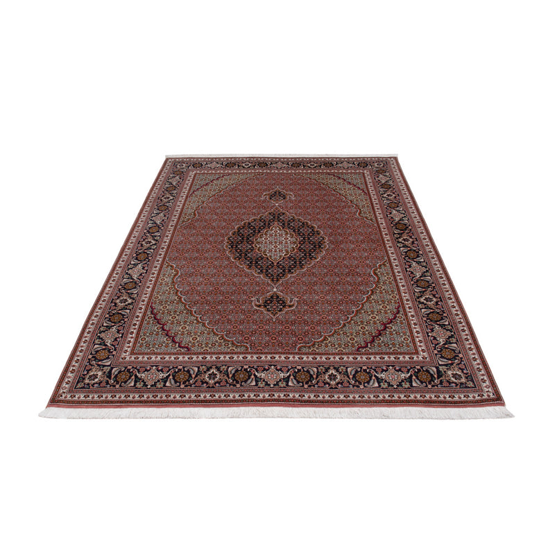 Perzisch tapijt - Tabriz - Royal - 200 x 150 cm - donker beige