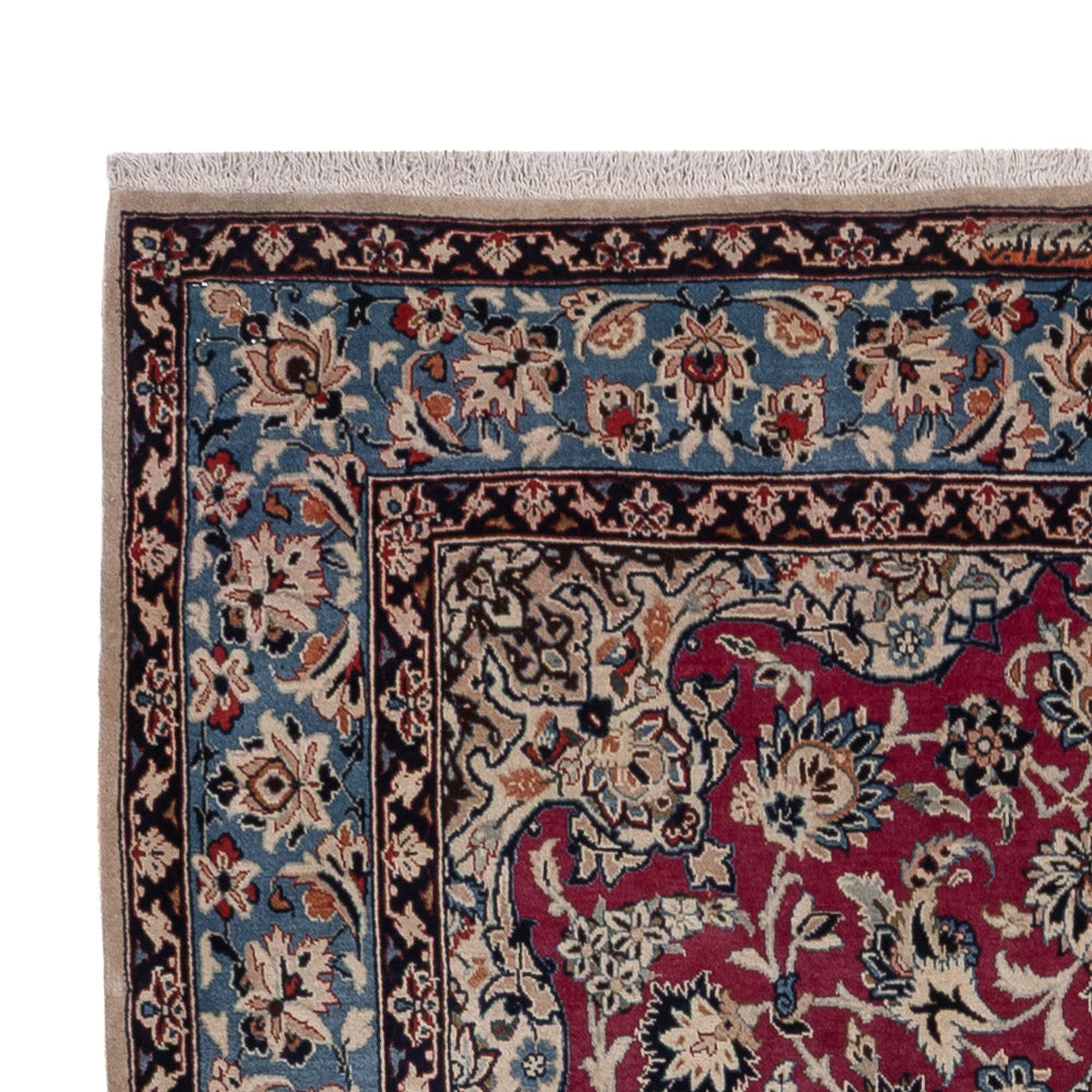 Perzisch tapijt - Isfahan - Premium - 243 x 151 cm - donker beige