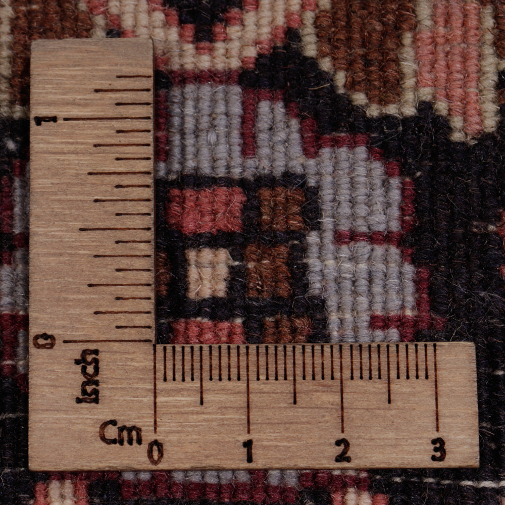 Perzisch tapijt - Bijar - 246 x 143 cm - donkerbruin