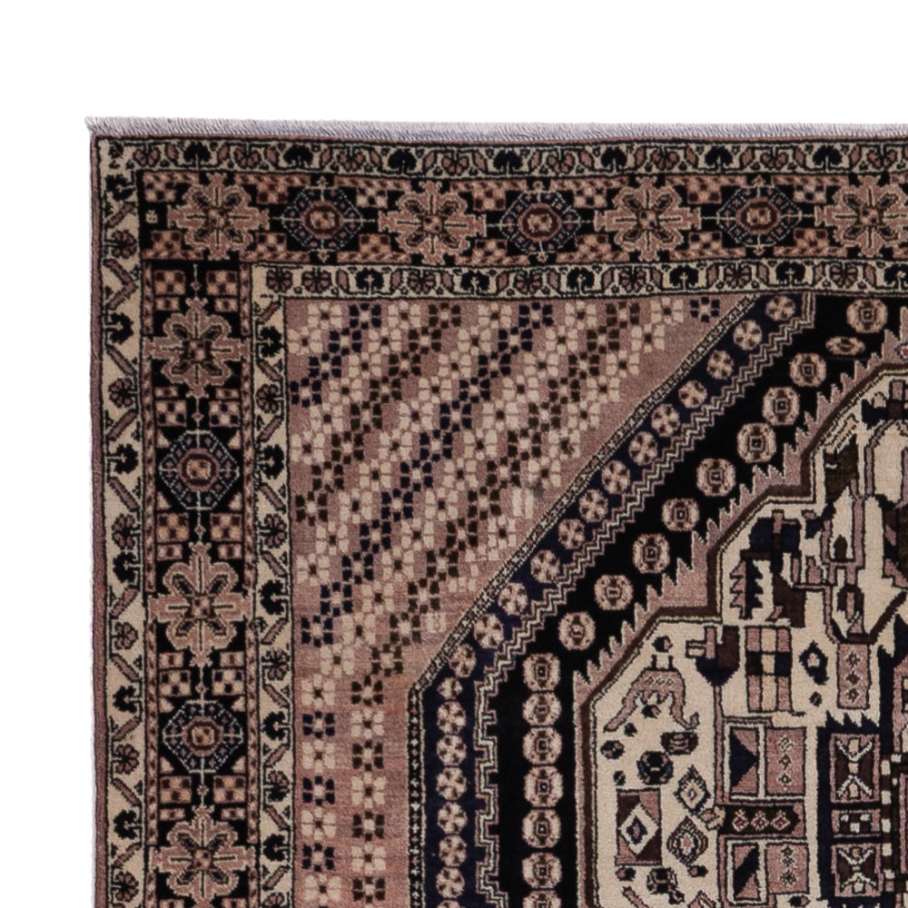 Perzisch Tapijt - Nomadisch - 210 x 152 cm - donker beige