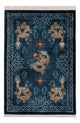 Zijden tapijt - China zijde - 187 x 123 cm - beige