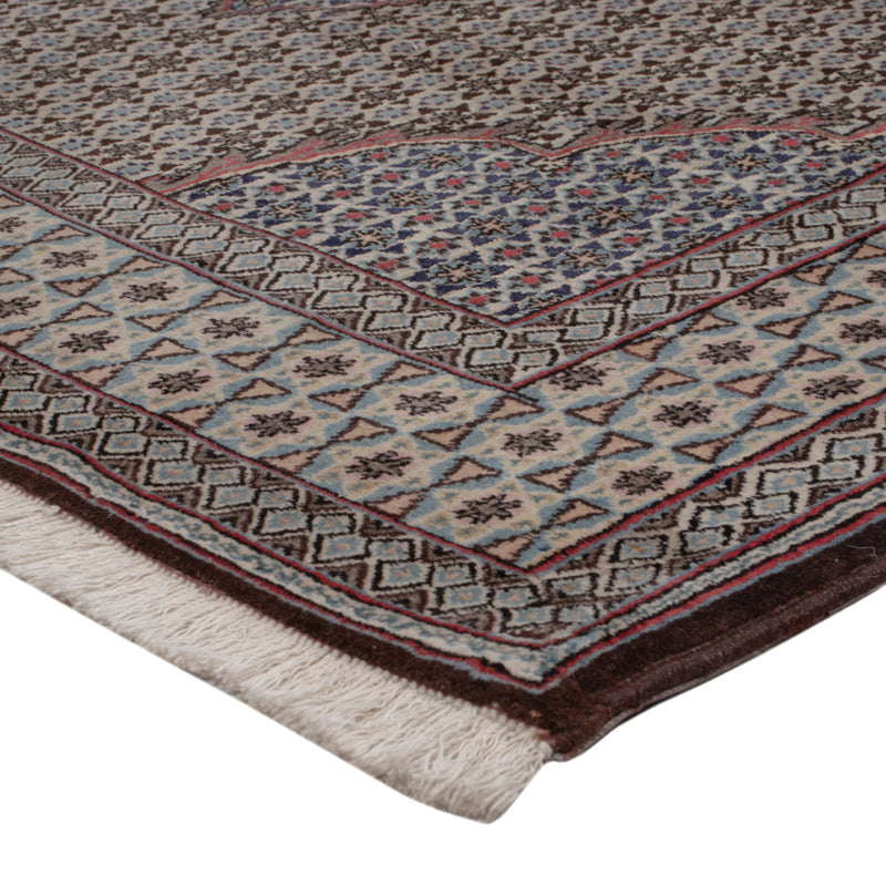 Perzisch tapijt - Tabriz - Royal - 202 x 135 cm - donker beige