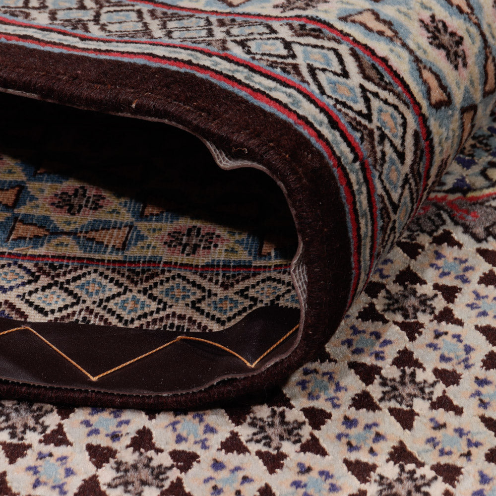 Perzisch tapijt - Tabriz - Royal - 202 x 135 cm - donker beige