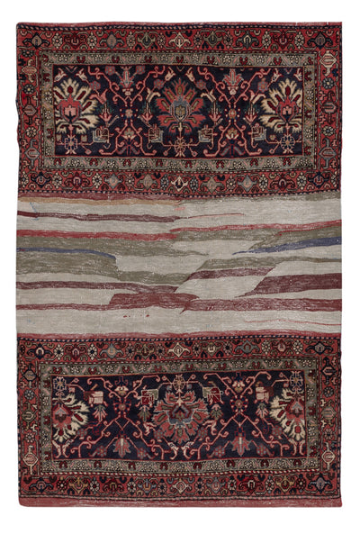 Heriz Tapijt 140x204cm - Perzisch tapijt