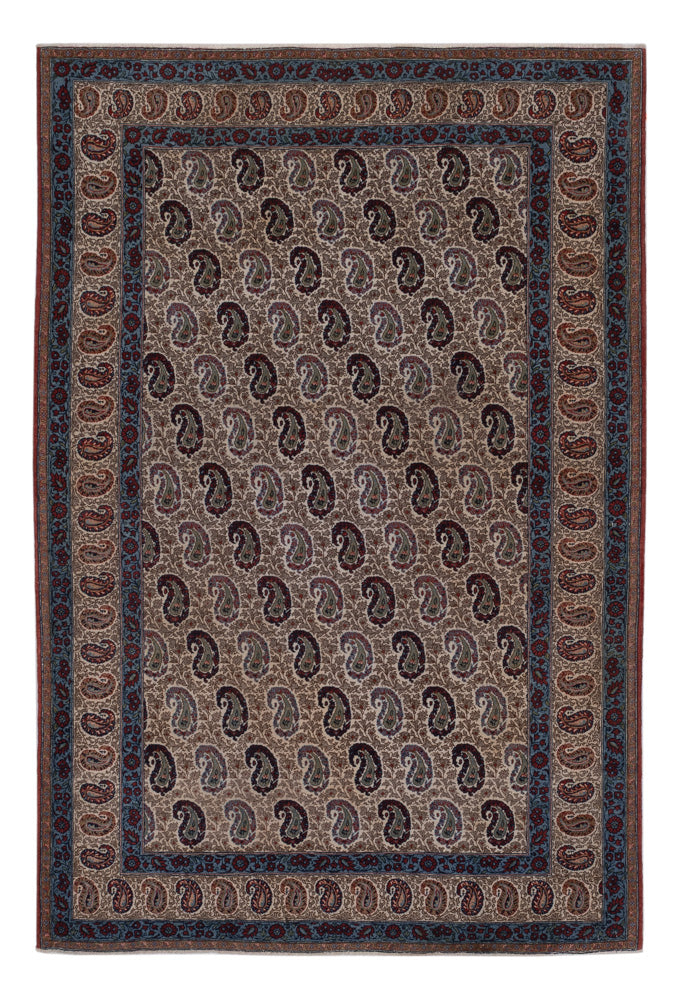 Qom Tapijt 203x135cm - Perzisch tapijt