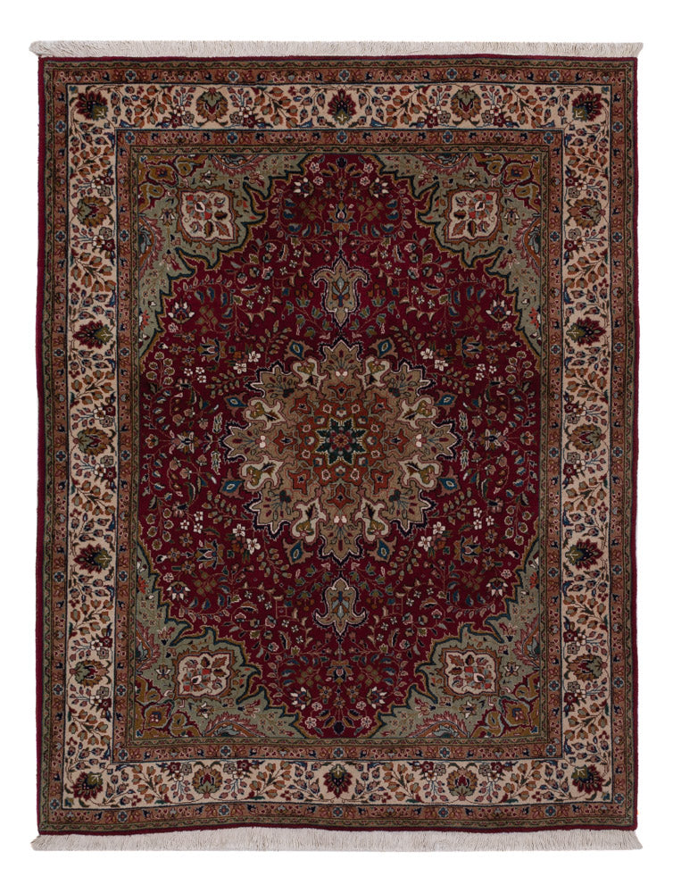 Tabriz Tapijt 195x147cm - Perzisch tapijt