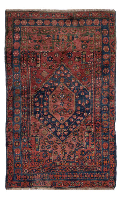 Hamadan Tapijt 125x220cm - Perzisch tapijt