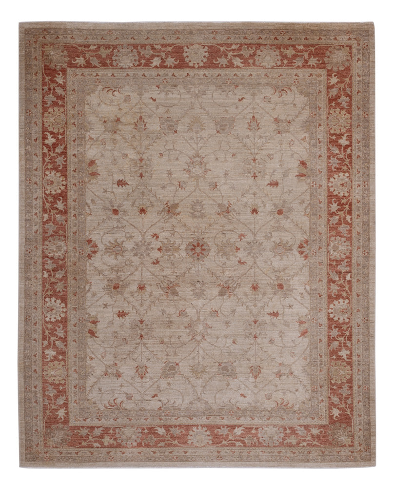 Ziegler Teppich - 302 x 244 cm - beige