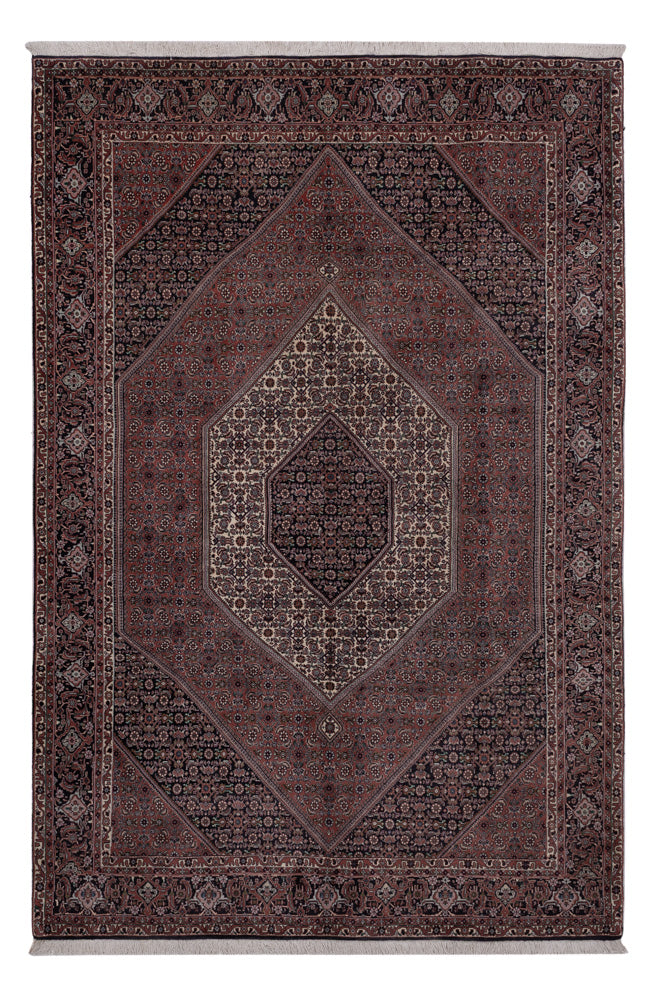 Perzisch tapijt - Bijar - 304 x 198 cm - donker beige