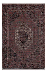 Perzisch tapijt - Bijar - 304 x 198 cm - donker beige