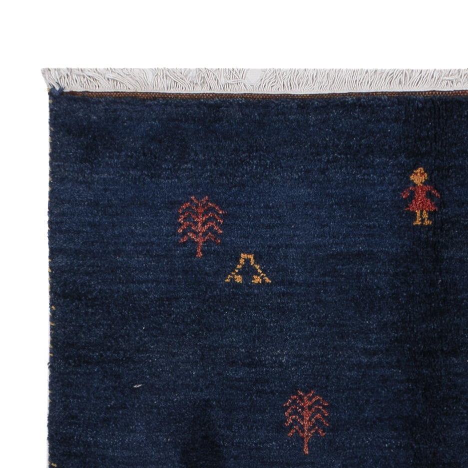 Perzische Gabbeh Tapijt 186x124cm - Wollen tapijt