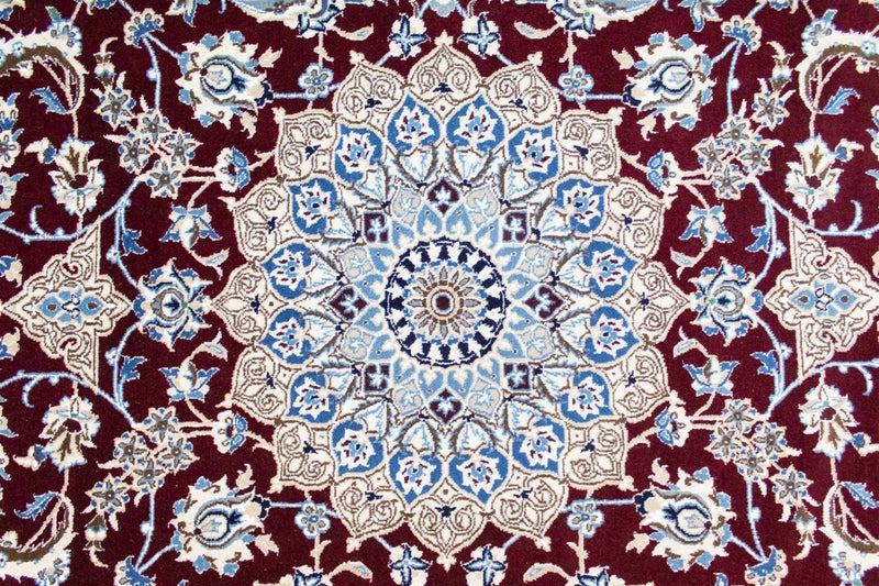 Perzisch tapijt - Nain - Koninklijk - 290 x 240 cm - rood