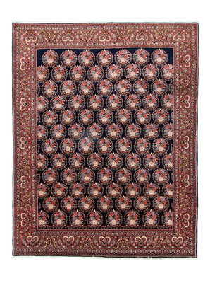 Perzisch tapijt - Bijar - 265 x 205 cm - blauw