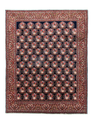 Perzisch tapijt - Bijar - 265 x 205 cm - blauw