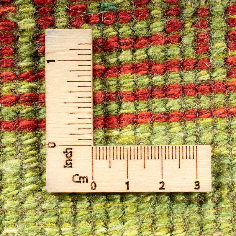 Gabbeh tapijt - Perzisch - 88 x 57 cm - groen