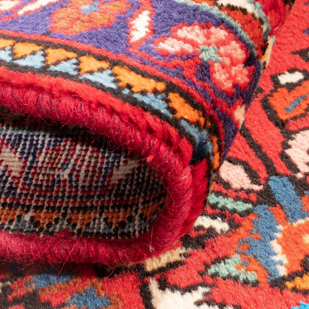 Perzisch Tapijt - Nomadisch - 81 x 63 cm - rood