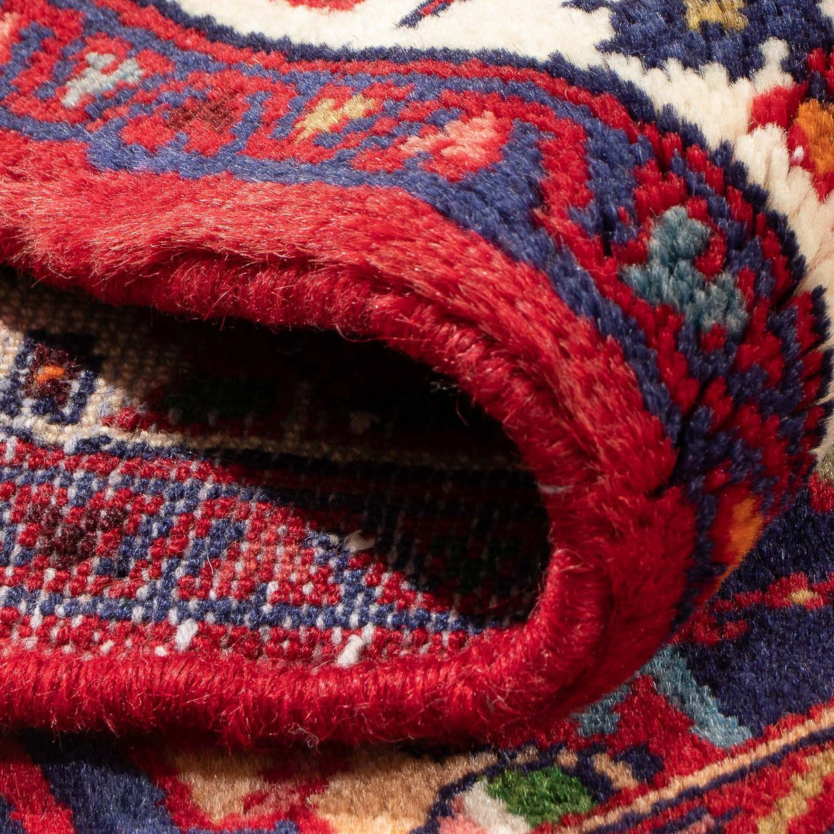 Perzisch Tapijt - Nomadisch - 88 x 62 cm - donkerblauw