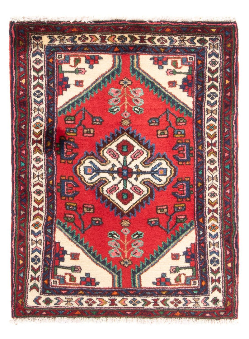 Perzisch Tapijt - Nomadisch - 90 x 65 cm - rood