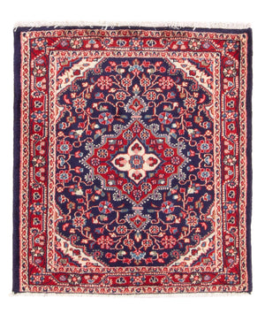 Perzisch Tapijt - Nomadisch - 88 x 69 cm - donkerblauw