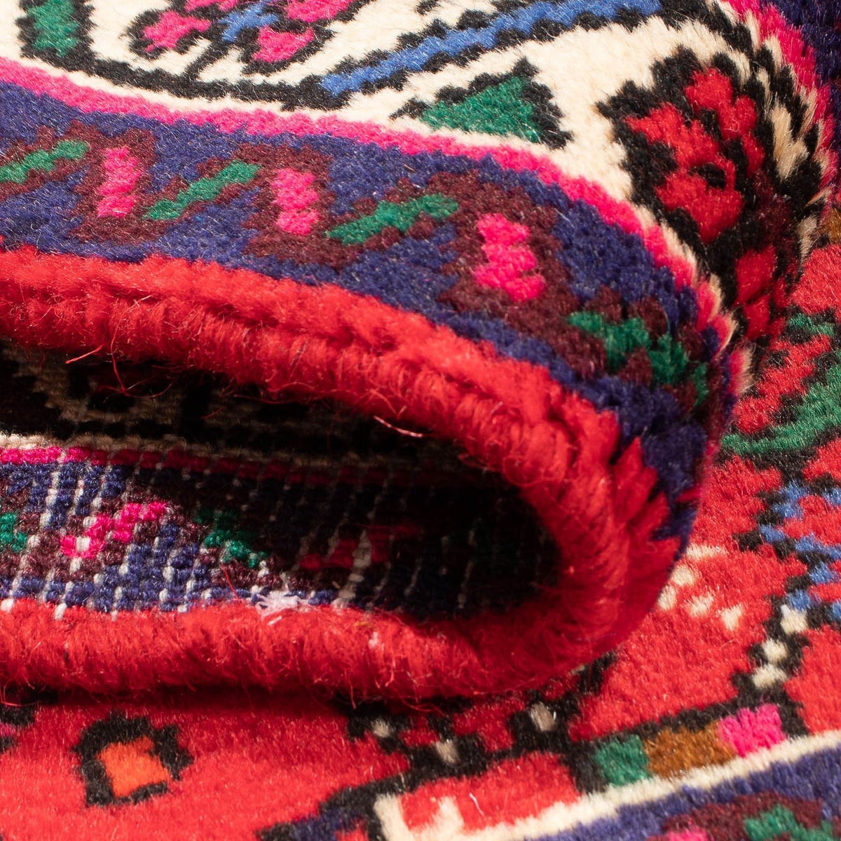 Perzisch Tapijt - Nomadisch - 98 x 68 cm - rood