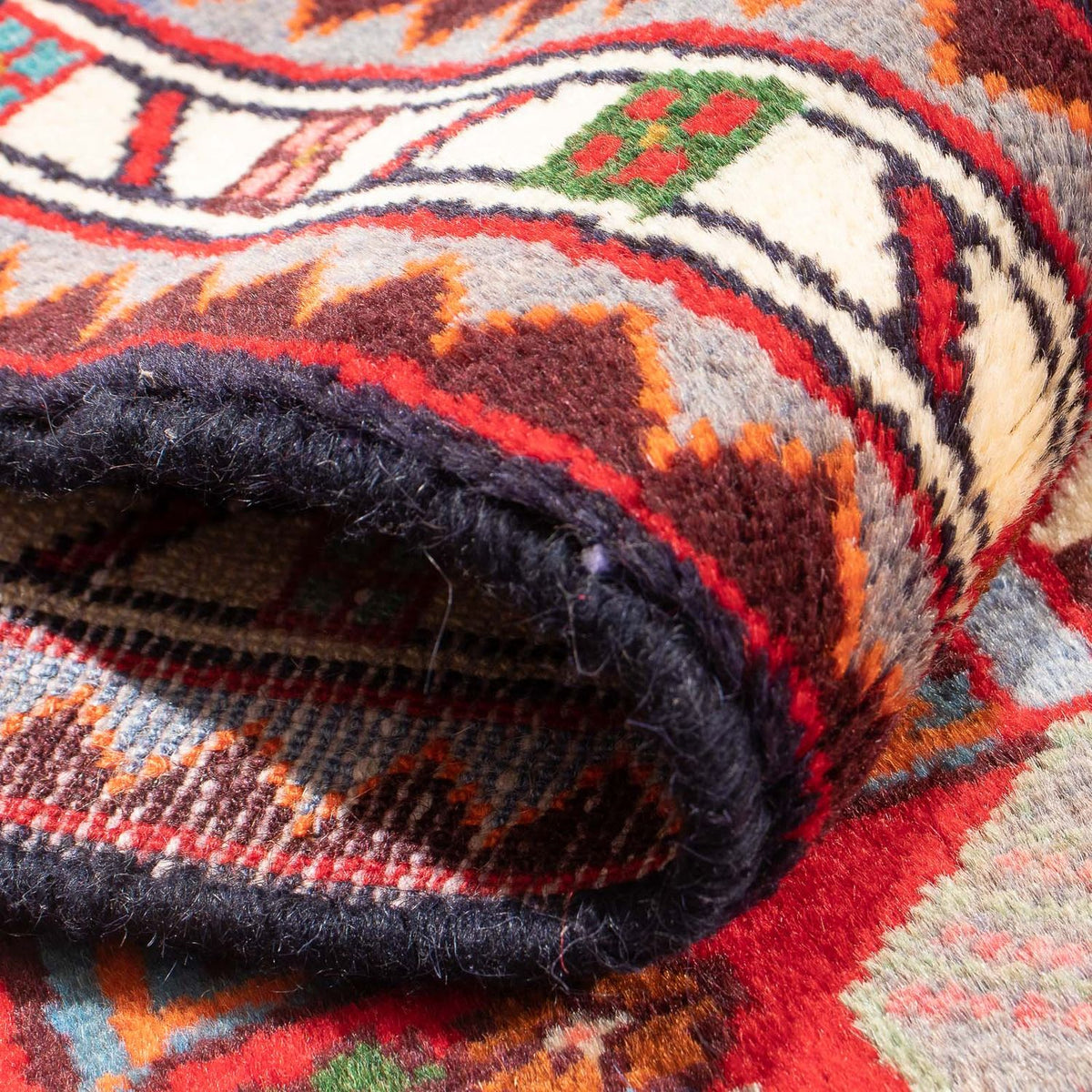 Perzisch Tapijt - Nomadisch - 98 x 64 cm - rood