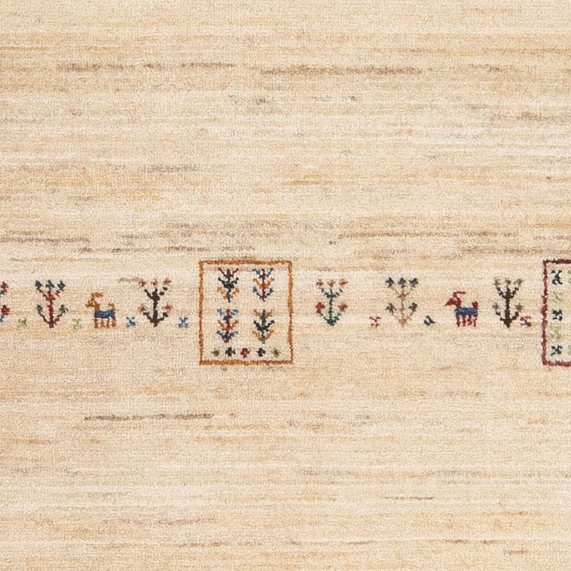 Gabbeh Tapijt - Loribaft Perzisch - 159 x 100 cm - beige