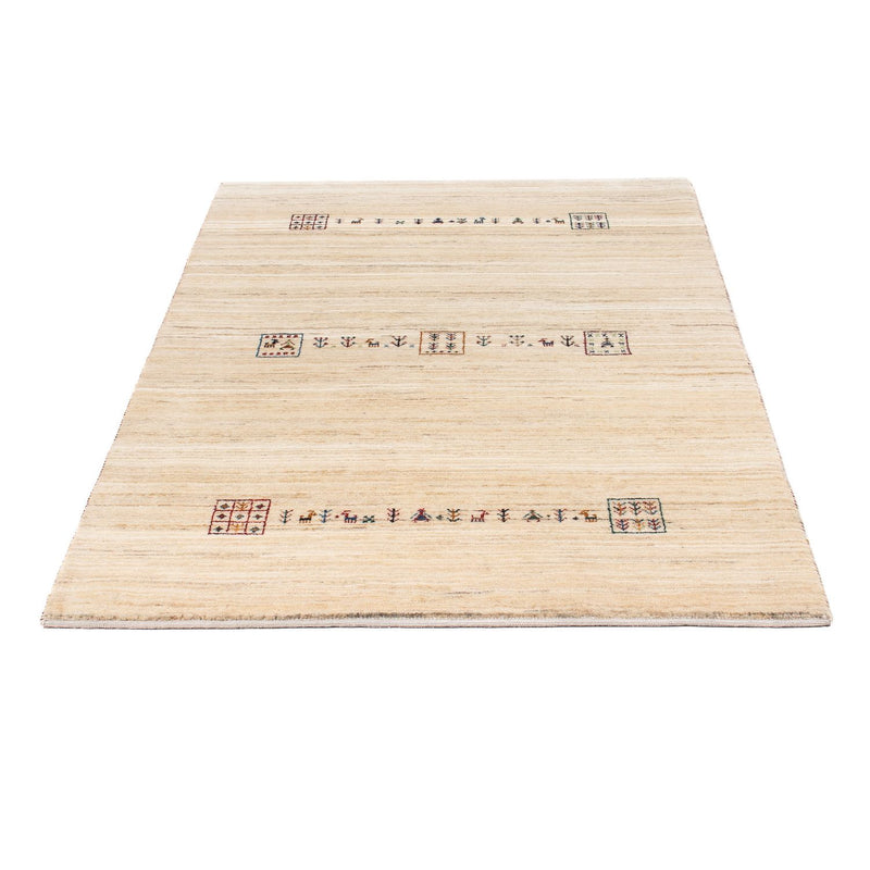 Gabbeh Tapijt - Loribaft Perzisch - 159 x 100 cm - beige