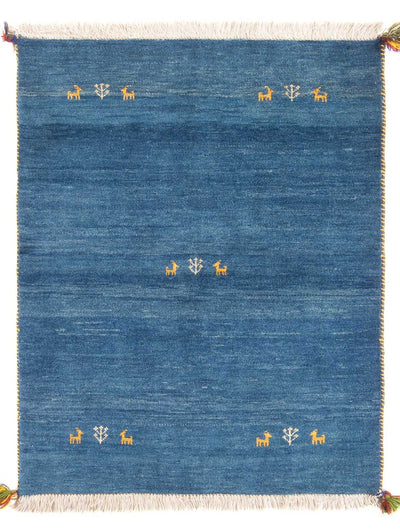 Perzische Gabbeh Tapijt 106x145cm - Perserteppich Wollteppich