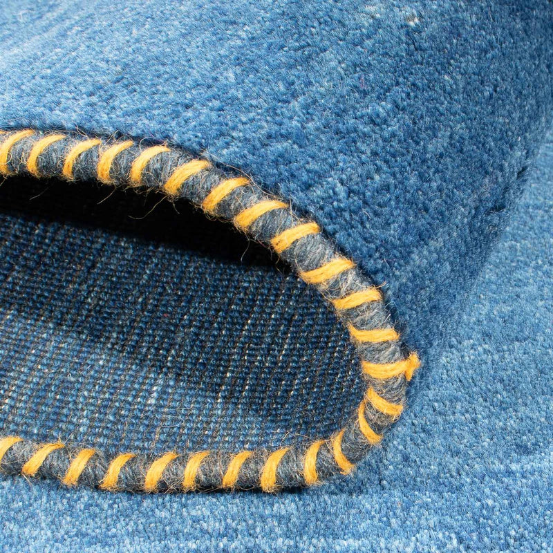 Gabbeh tapijt - Perzisch - 145 x 106 cm - blauw