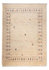 Loribaft Tapijt 110x158cm - Perserteppich Wollteppich - Rechthoekig / Natuur / 110 x 158 cm Rechthoekig