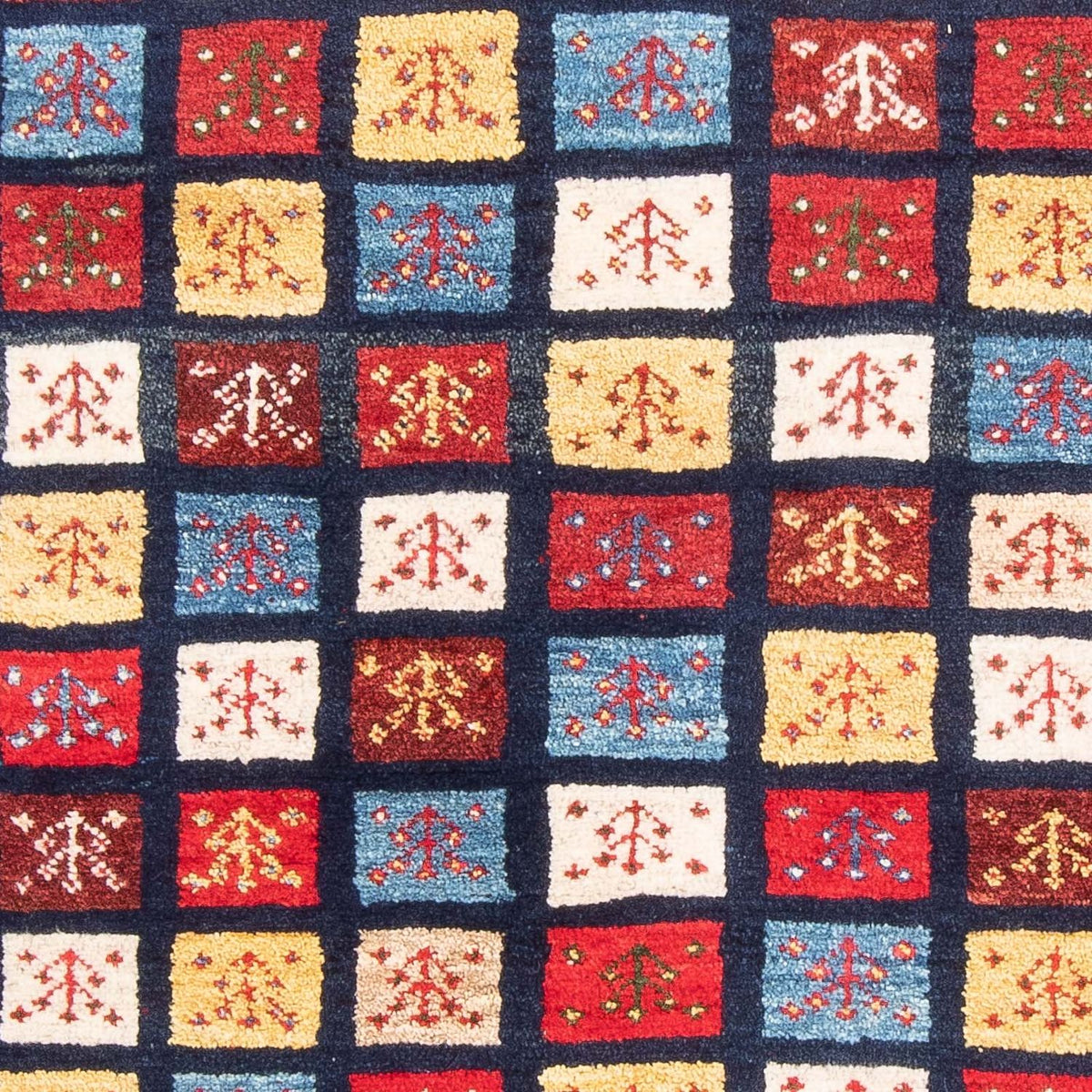 Gabbeh tapijt - Perzisch - 185 x 125 cm - veelkleurig