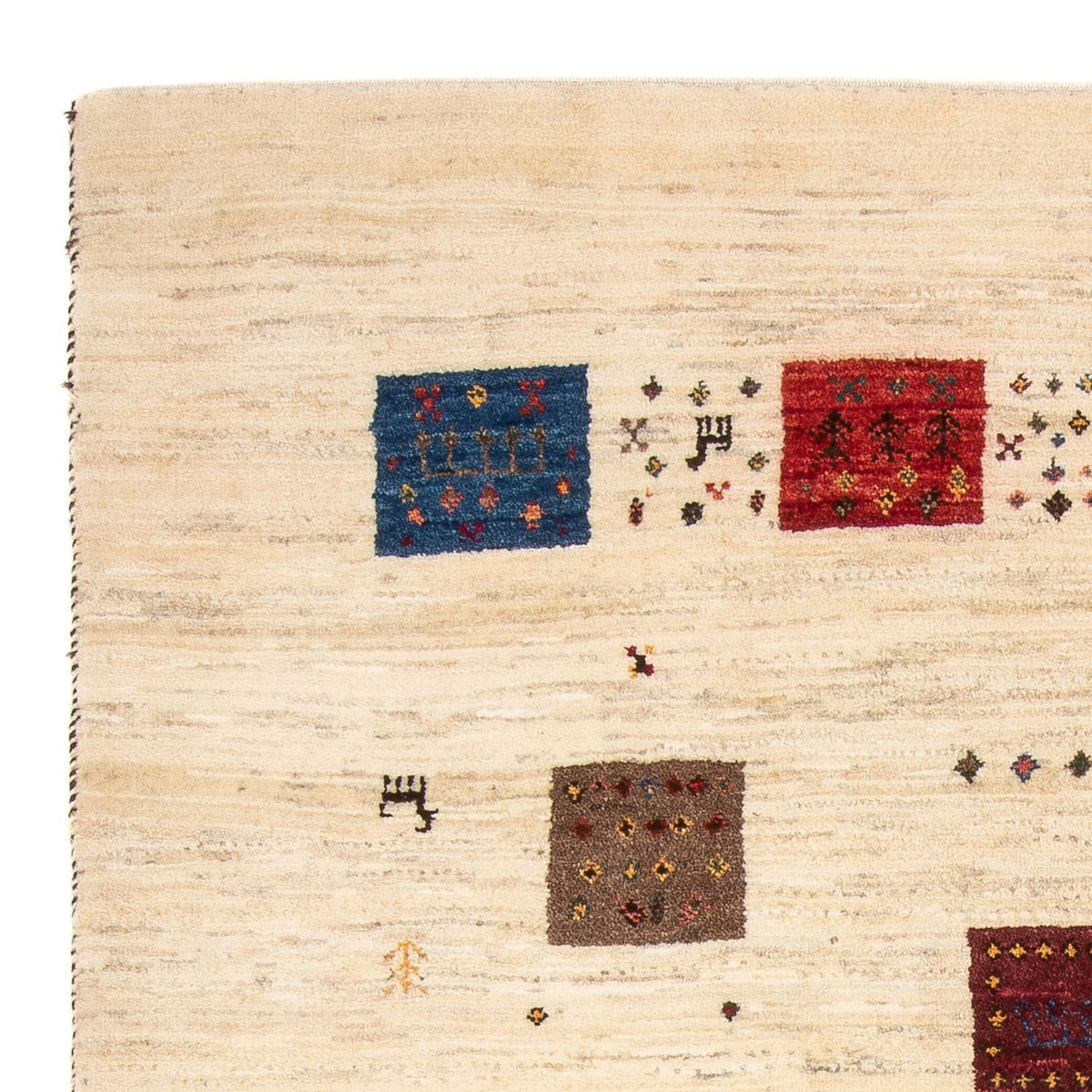 Gabbeh Tapijt - Loribaft Perzisch - 185 x 128 cm - veelkleurig