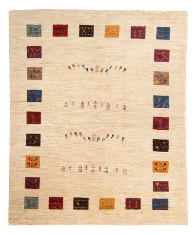Loribaft Tapijt 151x194cm - Perserteppich Wollteppich