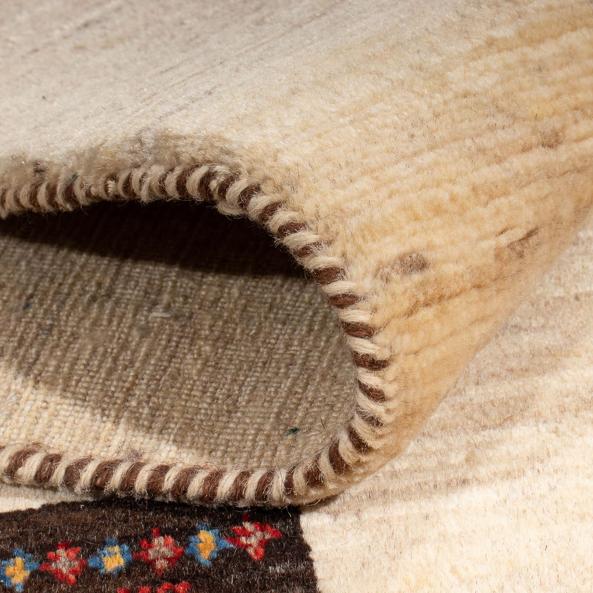 Gabbeh Tapijt - Loribaft Perzisch - 194 x 151 cm - veelkleurig