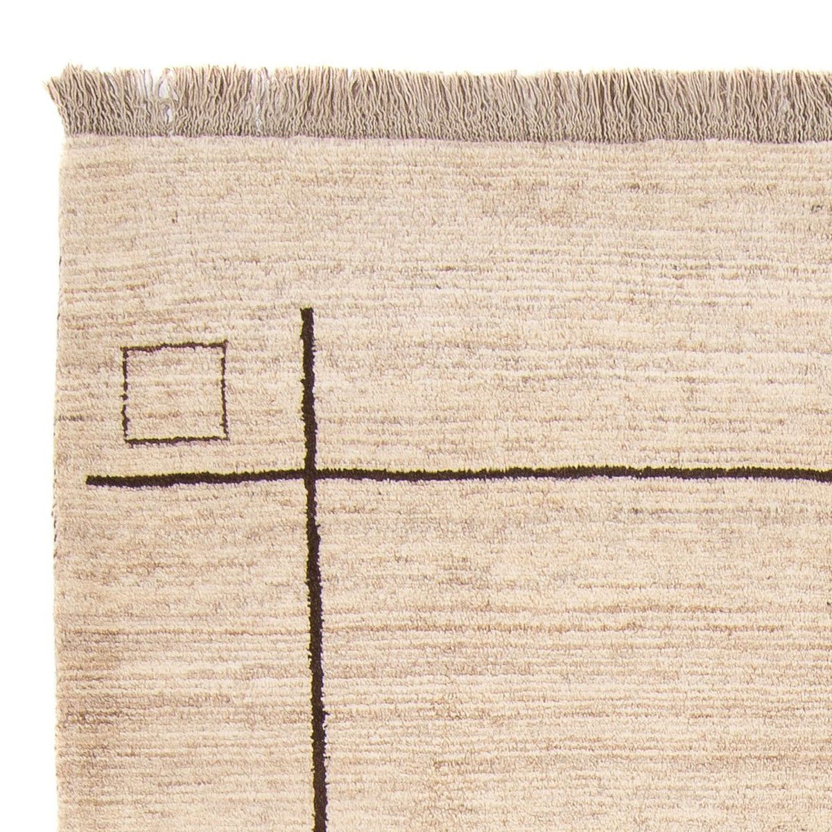 Berber tapijt - 205 x 158 cm - beige