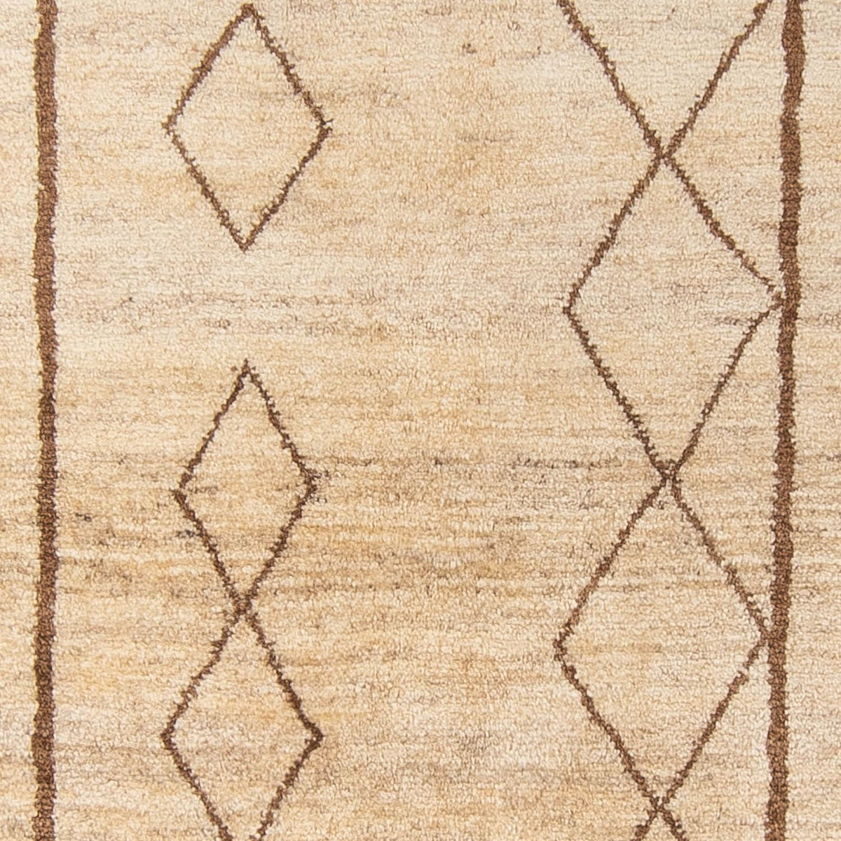 Berber tapijt - 203 x 164 cm - beige