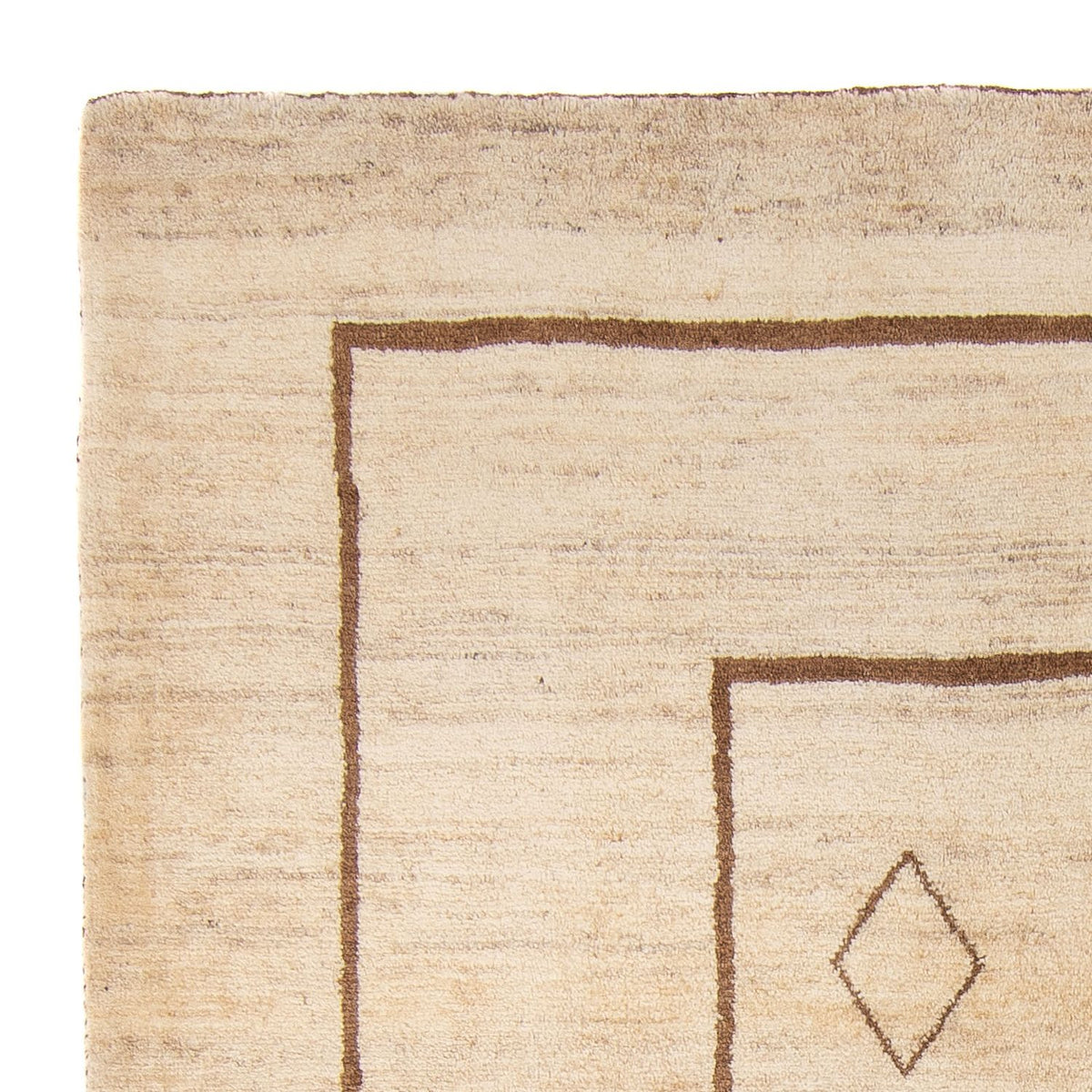 Berber tapijt - 203 x 164 cm - beige