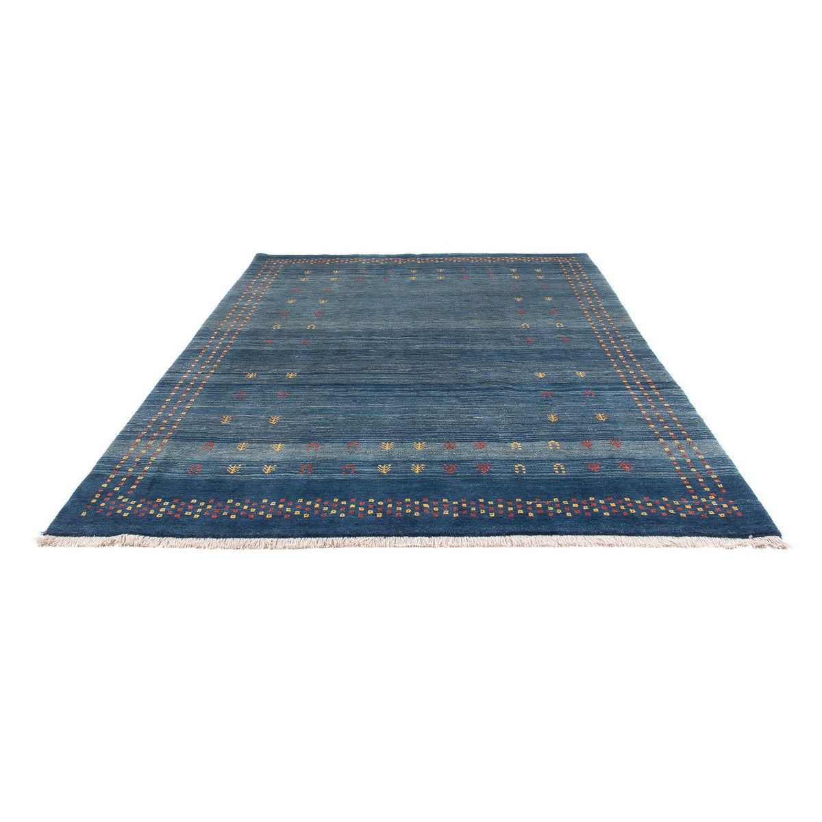 Gabbeh tapijt - Perzisch - 295 x 210 cm - blauw